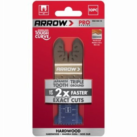 ARROW FASTENER 10PC125 Fast WD Blade OSC102-10